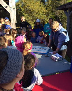 This cake marked 25 years of camping at Camp Cairdeas (Camp Friendship) on October 15.