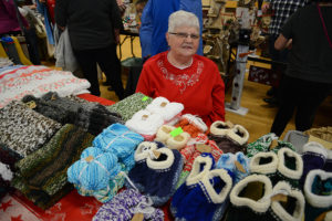 Gloria Gerroir, well-known for her skill with knitting needles and a bit of wool, was looking forward to Christmas like everyone else visiting the annual holiday bonanza. 