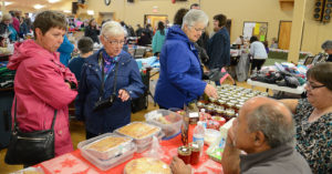 Tasty treats were available for those visiting the D’Escousse Civic Improvement Centre last weekend. 